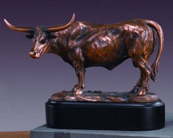 Longhorn Steer Sculpture